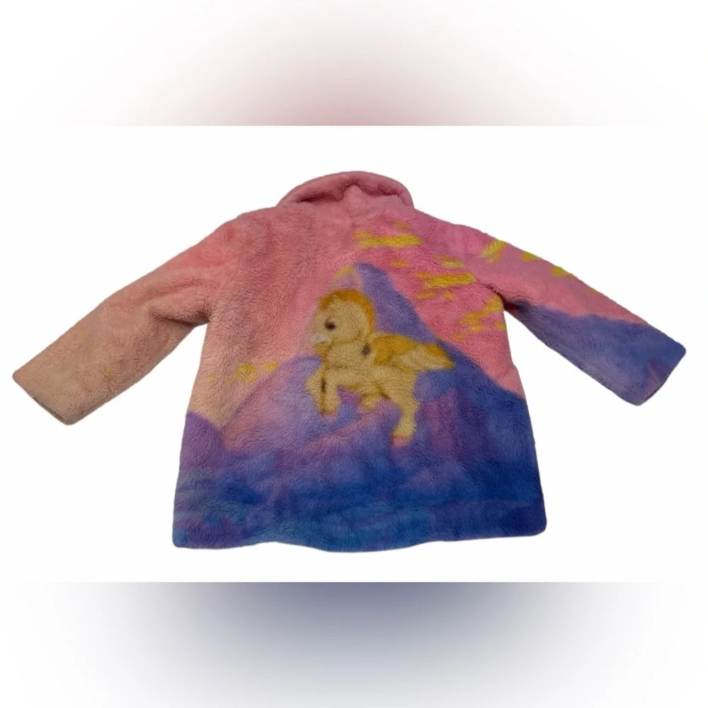 Stella McCartney Kids  Disney Multicolor Fleece Jacket Full Zip Girl Size‎ 4